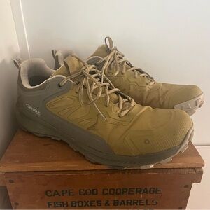 Oboz Katabatic Men’s Low Waterproof Hiking Shoes Boots Size 11 Like New